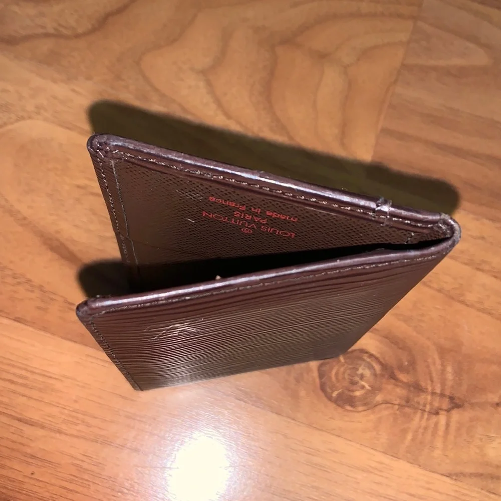 Authentic Louis Vuitton Epi Leather Pocket Organizer